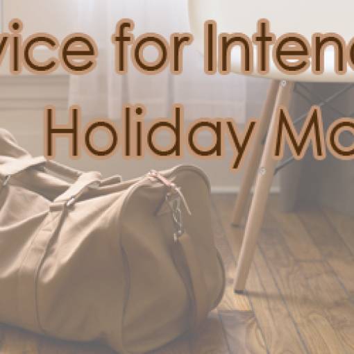 Advice for Intending Holiday Makers