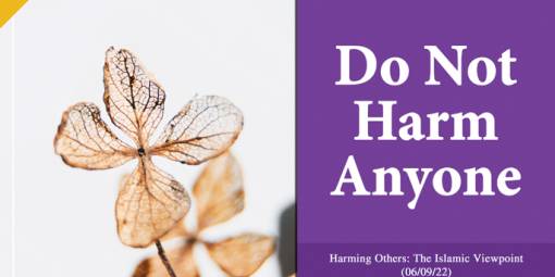 Do Not Harm Anyone